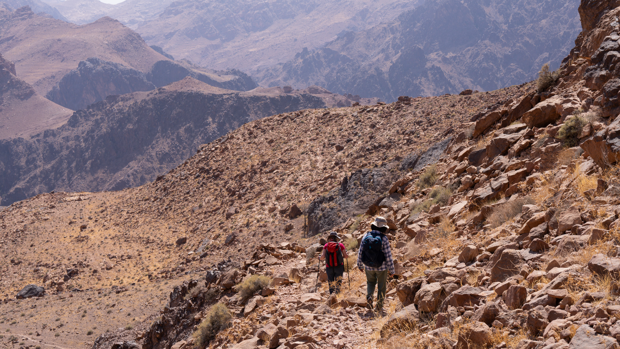 Dana to Petra (Jordan Trail, group) 17 November 2025