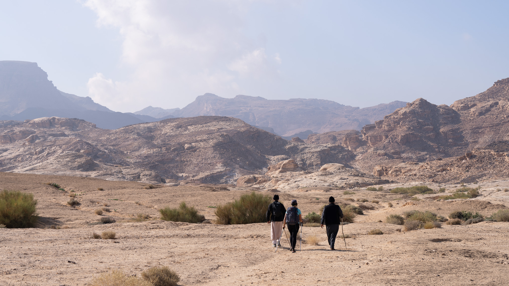 Petra to Wadi Rum (Jordan Trail, group) 11 October, 2025