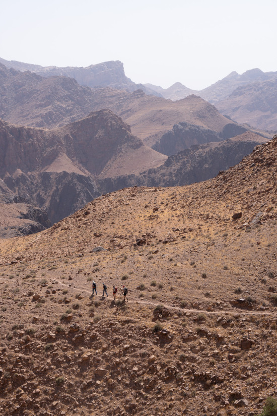 Dana to Petra (Jordan Trail, group) 27 October 2025