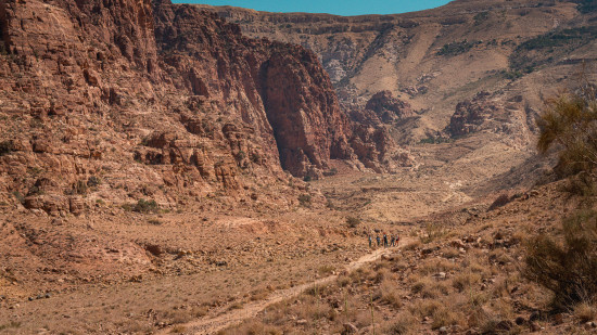 Dana to Petra (Jordan Trail, group) 17 November 2025