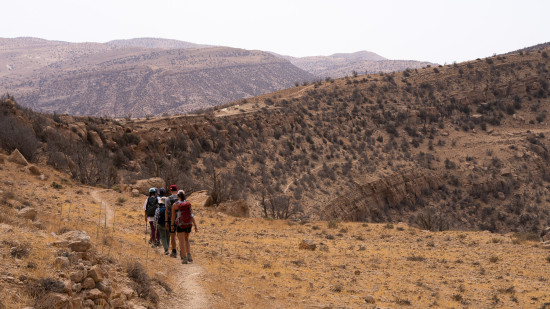 Dana to Petra (Jordan Trail, group) 29 December 2025