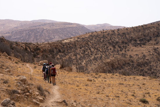 Dana to Petra (Jordan Trail, group) 30 May 2026