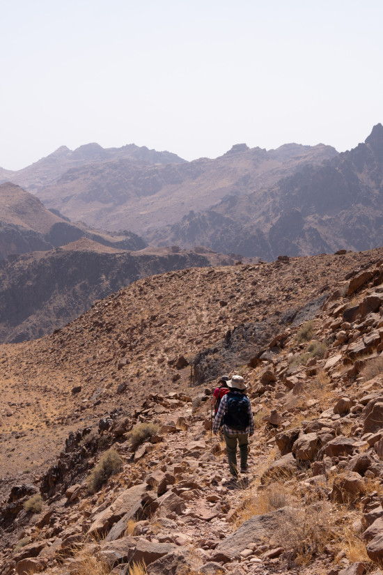 Dana to Petra (Jordan Trail, group) 14 January 2027