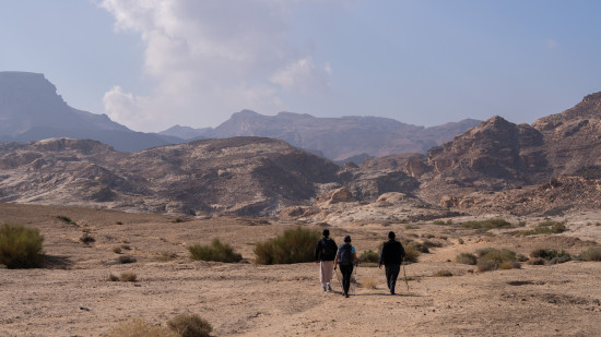 Petra to Wadi Rum (Jordan Trail, group) 23 May, 2027