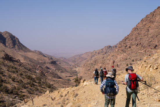 Dana to Petra (Jordan Trail, group) 8 September 2027