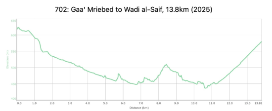 702: Gaa’ Mriebed to Wadi al-Saif
