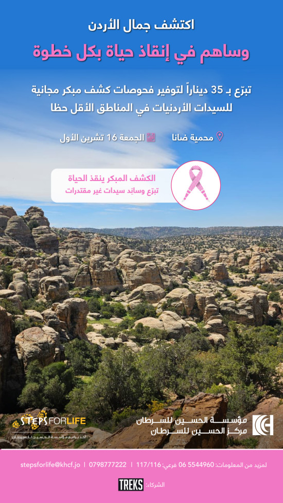 KHCF Steps For Life Donation Trip - Dana to Shag Il Reesh 16 October, 2026