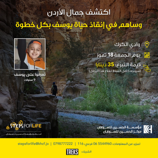 Wadi Karak Lower Trail 18 July, 2025 (Cancer Patient Fundraising Trip)