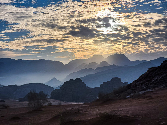Petra to Wadi Rum (Jordan Trail, group) 8 December, 2026