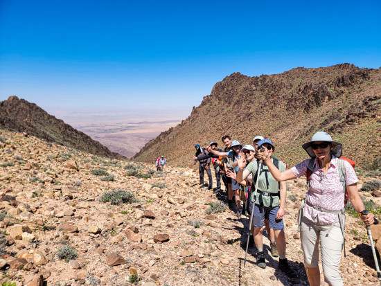 Dana to Petra (Jordan Trail, group) 3 March 2027